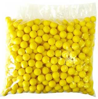 Rubber Balls Cal. 68 Yellow - 500 pack
